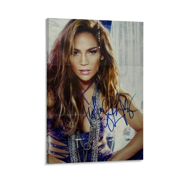 Jennifer Lopez (3) Canvas Poster Bedroom Decor Office Room Decor Gift