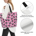 thumbnail image 3 of Disketp Cute Panda Bolsa Tote Estampada para Mujer, Bolso de Hombro y de Mano para Compras y Viajes, 3 of 8