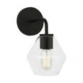 thumbnail image 3 of 4002401-112-Generation Lighting-Sea Gull Lighting-Jett-1 Light Bath Vanity In Transitional Style-11 Inch Tall and 6 Inch Wide-Midnight Black Finish, 3 of 9