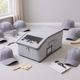 thumbnail image 5 of Organizador De Sombreros, Caja De Almacenamiento De Gorras, Contenedor De Sombreros A Prueba De Polvo Para Organizar Entradas De Armarios De Dormitorio, 16.54x8.66x6.69in, 5 of 7