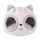 thumbnail image 1 of Camas para gatitos lavables con forma de cabeza de gato Casa semicerrada desmontable interior (S) Likrtyny Para estrenar, 1 of 8