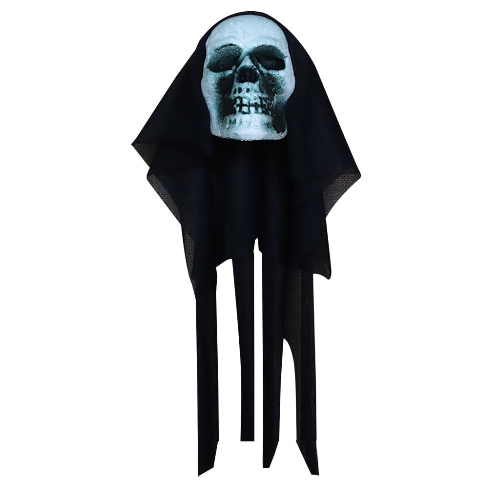 Prextex 6.5 Halloween Plastic Skull Prop Realistic Looking Skeleton Head Decor for Halloween Decoration Prextex 6.5 Halloween Plastic Skull Prop Realistic Looking Skeleton Head Decor for Halloween Decoration