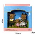thumbnail image 3 of Figuras Peluche en Miniatura Ratón 3 Uds. Creativas Con Ropa para Casa Juegos, 3 of 9