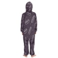 thumbnail image 3 of Vzayyk 4T-14Y Size Aviliable Cozy One-Piece Footless Sleeper Pajama Simple Line Art Hot Dogs, 3 of 8