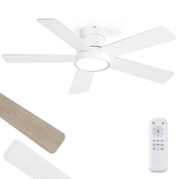 Ventilador de Techo Fanbulous 42" con Luz y Control Remoto 3CCT 6 Velocidades