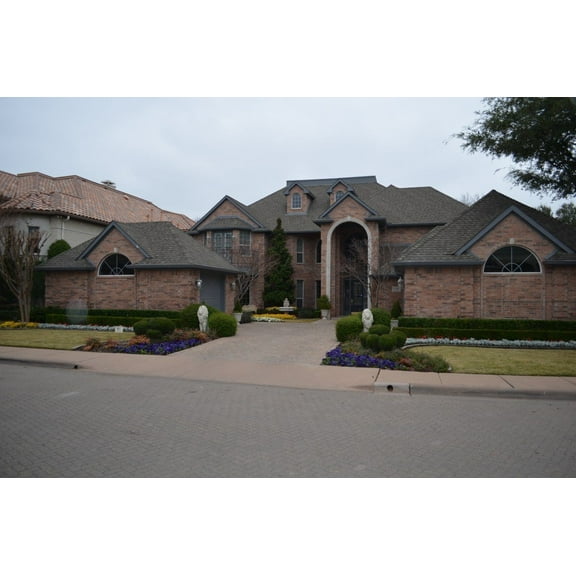 015-868: Luxury Colonial 4 Bed, 6 Bath Luxury Home Plan, 7094 Sq Ft: Full Blueprints with License to Build by Home Plan Marketplace - Lesuto