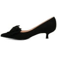 thumbnail image 3 of Journee Womens Orana Pointed Toe Kitten Heel Pumps, Widths Available, 3 of 10