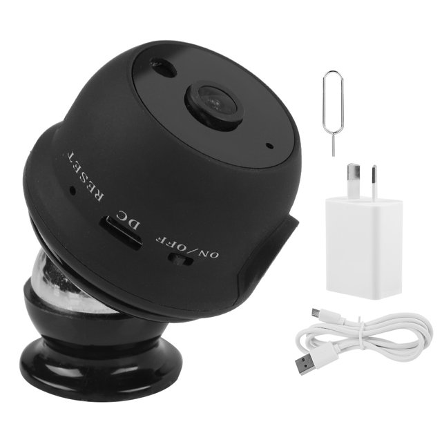Cámara IP inalámbrica Wifi 720P, cámara de visión nocturna con batería, seguridad para el hogar, enchufe AU 100-240V