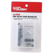 Hyper Tough Silver & Black Aluminum & Steel 14 Piece Tire Valve Stem Repair Kit, Model 5202