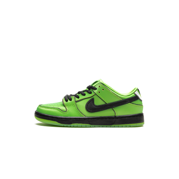 NIKE PRE SCHOOL SB Dunk Low PS "Powerpuff Girls - Buttercup" FZ8832 300 from Stadium Goods