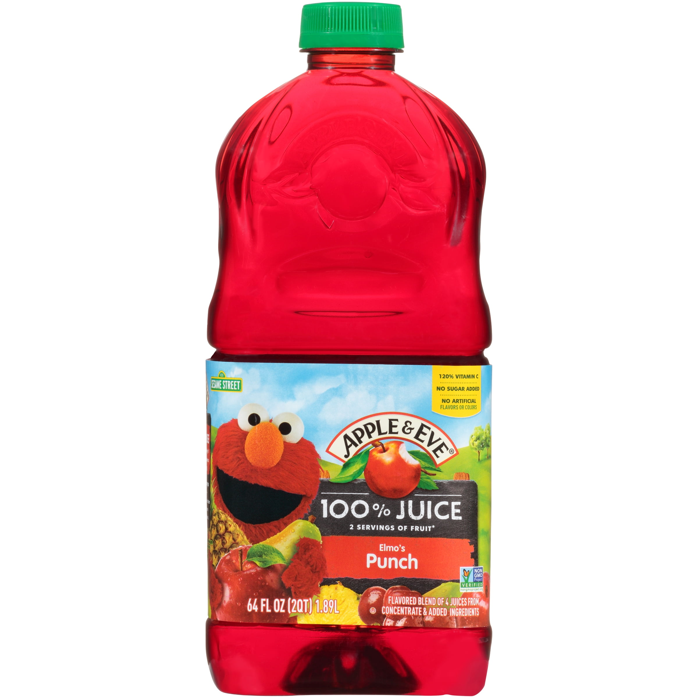 Apple & Eve Sesame Street Elmo's Punch Drink, 64 Fl. Oz.