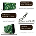 thumbnail image 4 of TSOVTHRID Green Shamrock Print Womens Clutch Purses Ladies Evening Handbags with Detachable Chain Leather Envelope Bag for Women Wedding Party Cocktail Prom St. Patrick's Day, 4 of 7