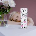 thumbnail image 3 of Mhrevyi Cow Print Tumbler with Lid and Straw - Cow skinny tumblers - Stainless Steel Insulated Thermal Cow Print Decor stuff - cow gifts for women，sister birthday gifts from sister-20 oz Tumbler, 3 of 5