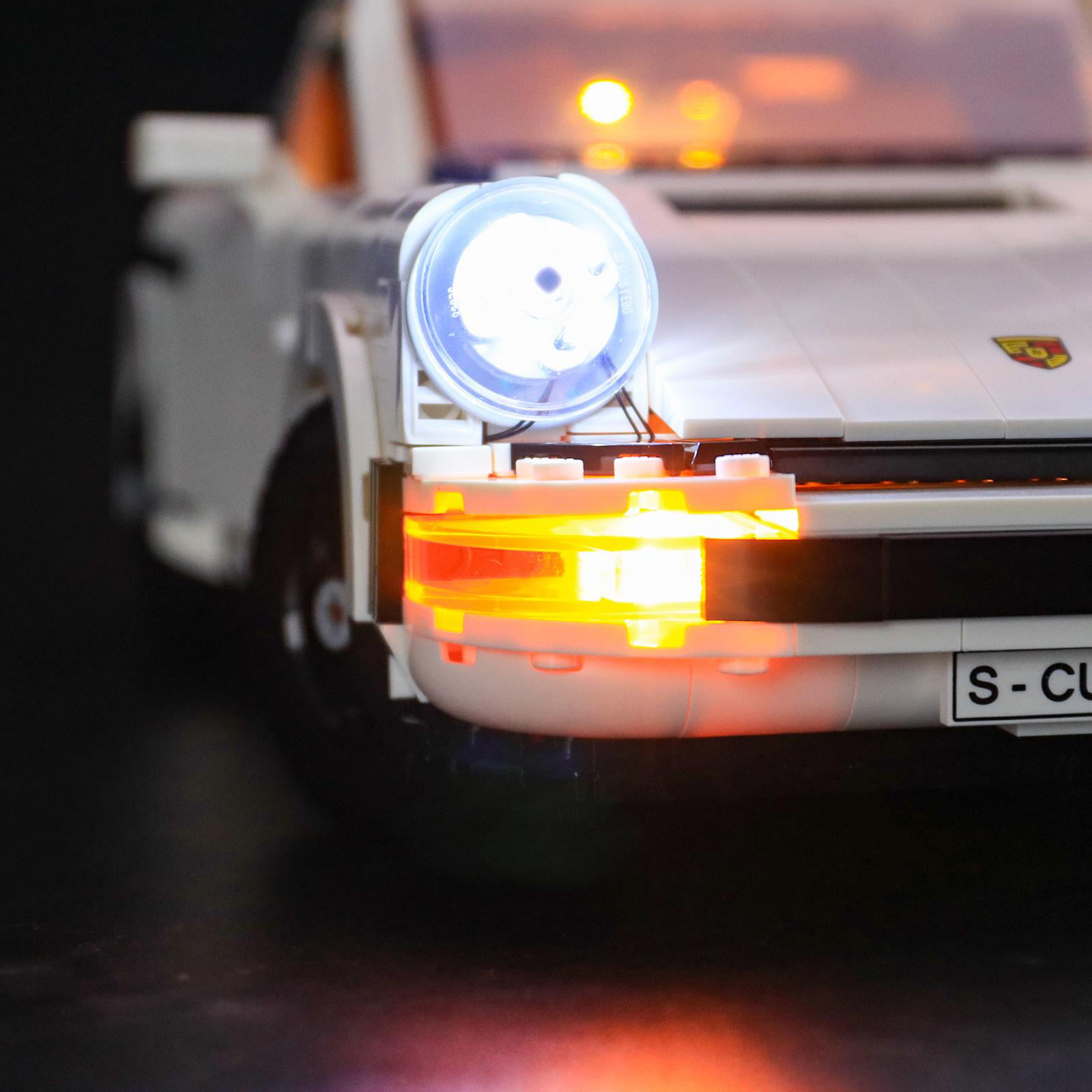 Not Include The Model Led Light Kit Compatible with Lego 10295 LIGHTAILING Light Set for Porsche 911 Building Blocks Model 