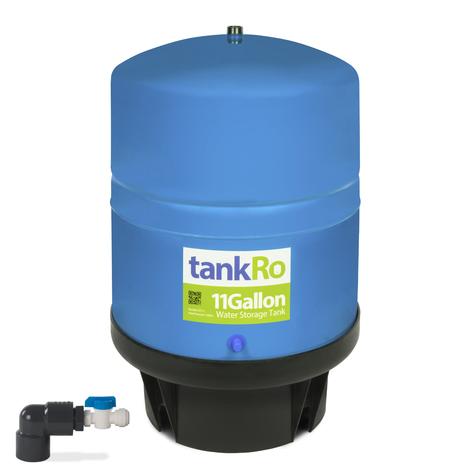 TankRO 11.0 Gallon RO Expansion Tank Large Reverse Osmosis Water Storage Tank Reservoir with