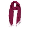 thumbnail image 1 of Peach Couture Soft and Elegant 100% Pure Wool Pashmina Shawl Wrap Scarves, 1 of 2