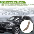 thumbnail image 3 of Cubierta de recorte de tirador de panel de puerta del lado del conductor delantero y lado del pasajero trasero izquierdo para BMW X3 F25 2010-2016 Beige ABS PC 1 Pc, 3 of 6