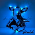 thumbnail image 3 of Shinelab Dairy Cow Farmhouse Metal Sign LED Wall Art, Custom Baby Cow Wall Decor 11213, 3 of 3