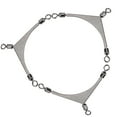 thumbnail image 2 of 10Pcs Barrel Fishing Swivel, Sturdy Anti-Rust Stainless Steel Fishing Swivel, For Catching Fish Fishing, 2 of 8