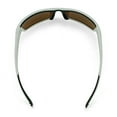 thumbnail image 2 of Flying Fisherman Razor Polarized Sunglasses - Matte White/Amber Green Mirror, 2 of 2