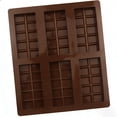thumbnail image 5 of Shiogb Deep Stuffed Bar Non Stick Chocolate Molds, Easy Release Kitchen Snack Baking Moulds, for Gatherings Weddings Holiday Birthdays, 5 of 5