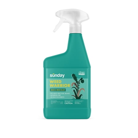 Sunday 32oz Weed Warrior Herbicide Spot Treatment
