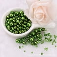 thumbnail image 1 of Maoww Perle Circulaire 3-8mm imitation Perle double Trou Plastique, 1 of 1