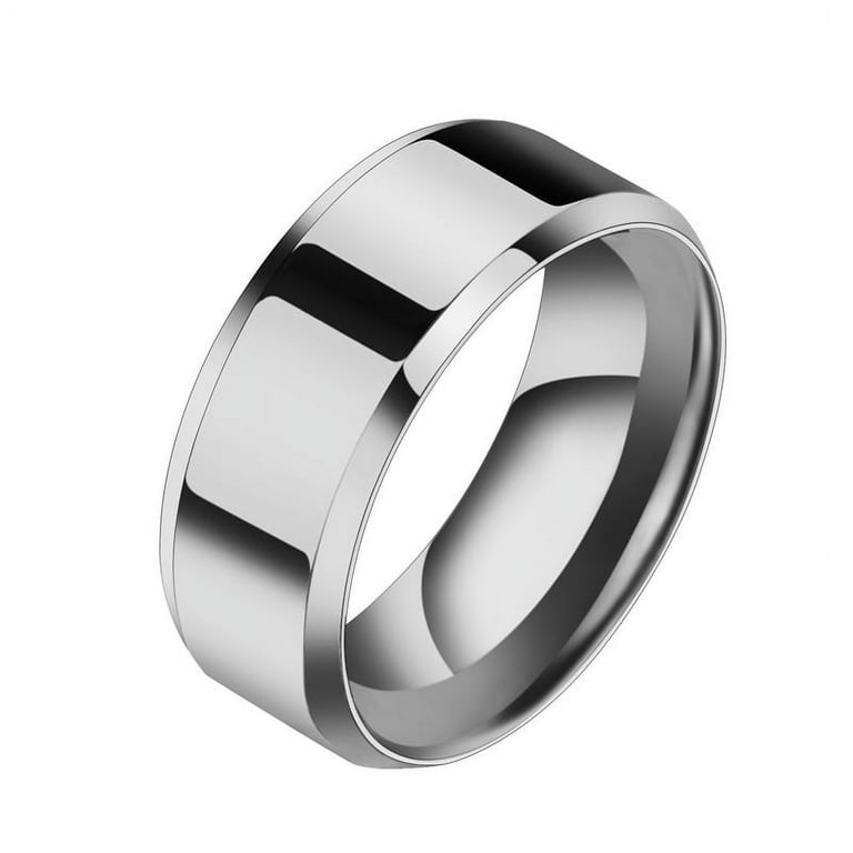 Metal store band ring