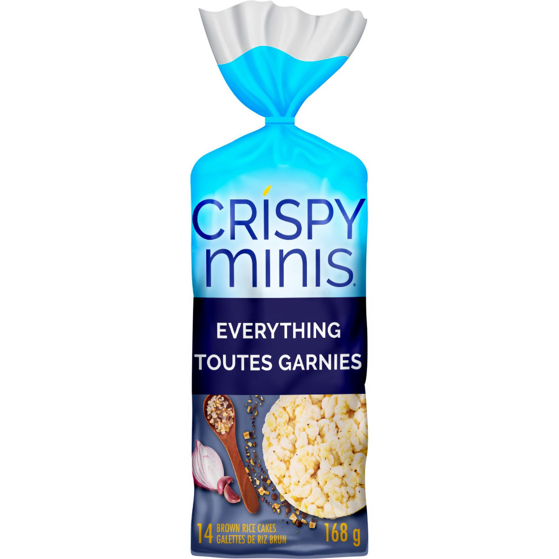 Quaker Crispy Minis Galettes de riz brun Toutes garnies