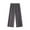 Dark Gray, variant on MeetoTime Children's Summer Long Pants Boys Girls Elastic Waist Ice Silk Stretch Solid Color Wide Leg Pants Suitable for 2-11 Years