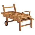 thumbnail image 4 of vidaXL Sun Lounger Solid Teak Wood, 4 of 6