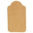 thumbnail image 3 of Cousin DIY Brown Craft Earring/Necklace Display Cards, 1.75x3 in, 50 Piece, Paper - Model 69995789, 3 of 7