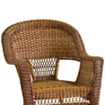 thumbnail image 2 of Jeco Honey Wicker Chair Without Cushion - Set of 2, 2 of 5
