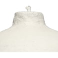 thumbnail image 3 of Benjara Zoe 96 Inch Pendant Chandelier, Modern Curved Round Paper Mache, Beige, 3 of 5