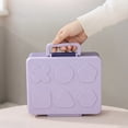 thumbnail image 4 of Lunch Box, 1900ML Bento Container with Soup Bowl and Utensils, Leakproof Compartment for Work Travel, 9x7.8 Inch, 4 of 6