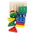 thumbnail image 1 of Building Blocks§geometric Stacker Building Blocks§geometric Columns Building Blocks§geometric Stacking Building Blocks§wooden Building Blocks§building Blocks Stacking Columns, 1 of 8