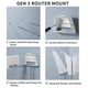 thumbnail image 2 of For Gen 3 Router and Gen 3 Power Supply Mounting Kit, 2 of 5