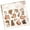 1, variant on 15Sheets Antique Decorative Paper Sticker for Journal Planner Scrapbooking Memory Book Card Making Album Embellishments