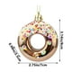 thumbnail image 3 of Christmas Decoration Plastic Tree Top Star Pendant Christmas Tree Pendant Sweet Doughnuts Candy Breads Christmas Tree Pendant, 3 of 7