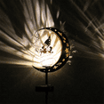 thumbnail image 4 of Decoración solar para exteriores, vidrio Moon Spirit y luz LED cálida impermeable para decoración de caminos y patios, 4 of 6