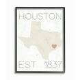 thumbnail image 2 of The Stupell Home Decor Collection Houston Est 1837 Canvas Wall Art, 2 of 4
