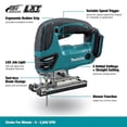 thumbnail image 2 of Makita DJV180Z 18 V Cordless Body Only Li-ion Jigsaw, 2 of 2