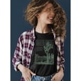 thumbnail image 2 of Mojave Desert Vintage Road T-shirt Women's -SelectDesign, 2 of 4