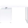 thumbnail image 5 of White Rectangular 3-drawer Desk - Swap Rods for Function - In Work & Study - Customizable Workspace, 5 of 6