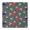 Dachshund Footprint, variant on Dalmatian Corgi Bulldog Square Fitted Tablecloth with Elastic Edge,Square Table Cover,Washable Elastic Table Cover for Home Kitchen Party Decor 34"x34"