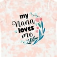thumbnail image 4 of Inktastic My Nana Loves Me Granddaughter Girls Toddler T-Shirt, 4 of 5