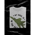 thumbnail image 3 of My Soul Is In The Sky. T-Shirt Men -Smartprints Designs, Male 4X-Large, 3 of 4