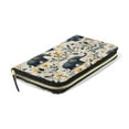 thumbnail image 3 of Qxltty Lovely Elephants Women's Leather Wallet Fashion Retro Multi Card Holder with Cell Phone Pocket Mothers Day Gifts, 3 of 6