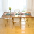 thumbnail image 3 of Yayeee Table Runner 90 inches Long Home Kitchen Dinning Party Decoration, Blue Flowers, 3 of 7