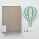 thumbnail image 4 of Hot Air Balloon Shaped Mute Wall Decorsative Clock Art Decors Wall Clock For Home Office (without B, 4 of 5
